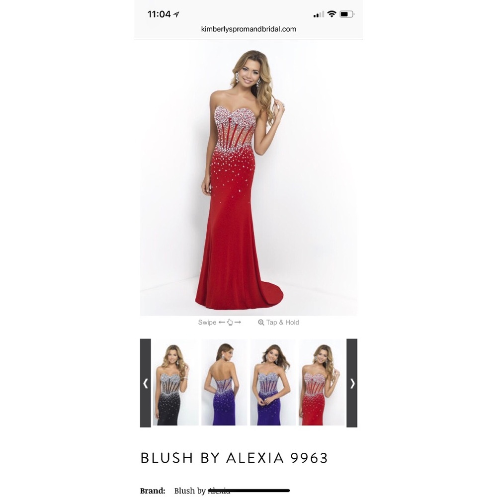 Blush Prom Dress